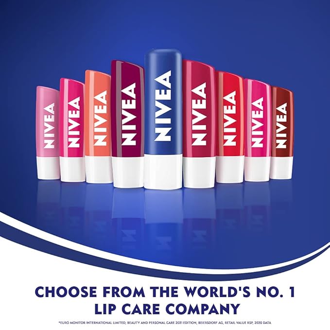 Nivea Fruity Shine Watermelon Lip Balm, 4.8gm