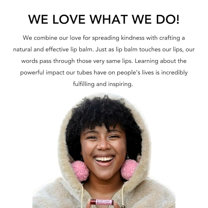 Kind Lips Lip Balm - Nourishing & Moisturizing Lip Care for Dry Lips with Shea Butter, Beeswax & Vitamin E | Vanilla Lemon Flavor | 0.15 Oz (Pack of 5)