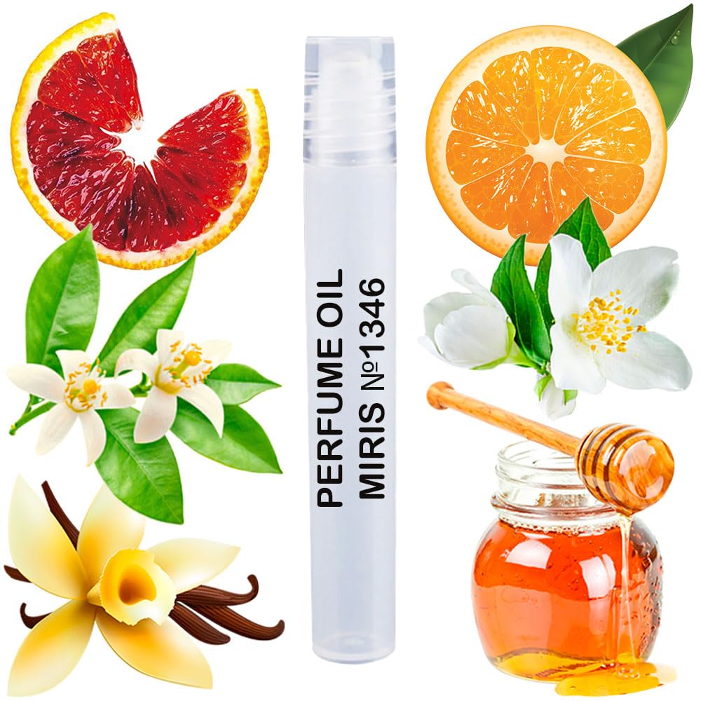 MIRIS Perfume Oil No. 1346, Inspired by Code, Long-Lasting Women Roll-On, Rollerball 0.34 Fl Oz / 10 ml