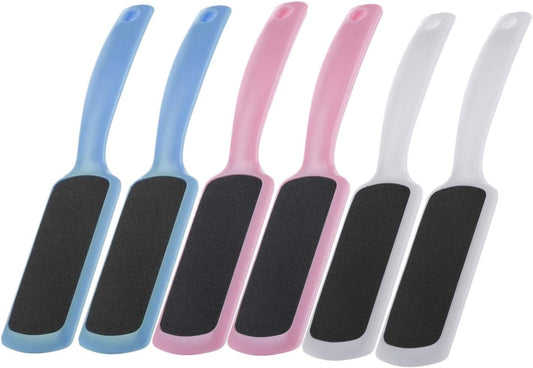6 Pcs Pedicure Foot File Callus Remover with Double Sided Foot Rasp for Dead Skin Foot Scrubber for Feet