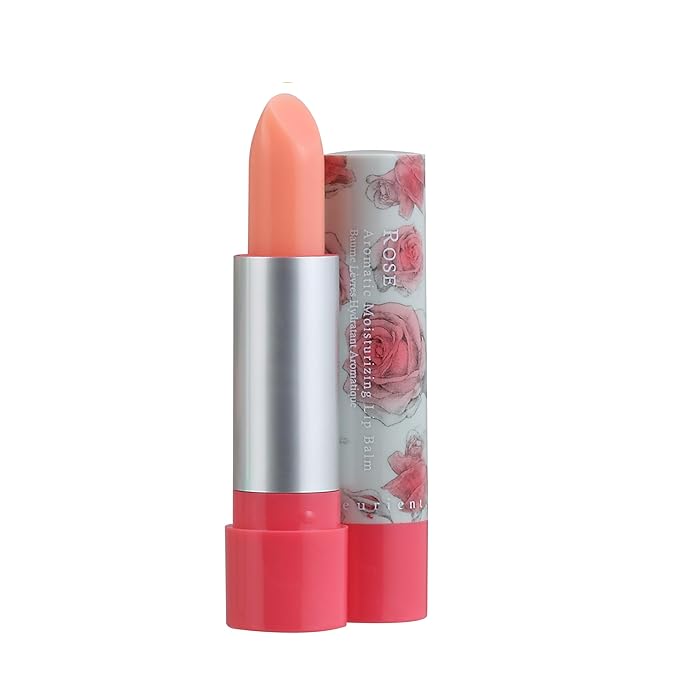 Aromatic Moisturizing Lip Balm-Jasmine, Rose, Lemon | Hydrating, Colorless & Lightly Scented lip moisturizer with Vitamin E (Pack of 3 Scents-0.12oz EA.)