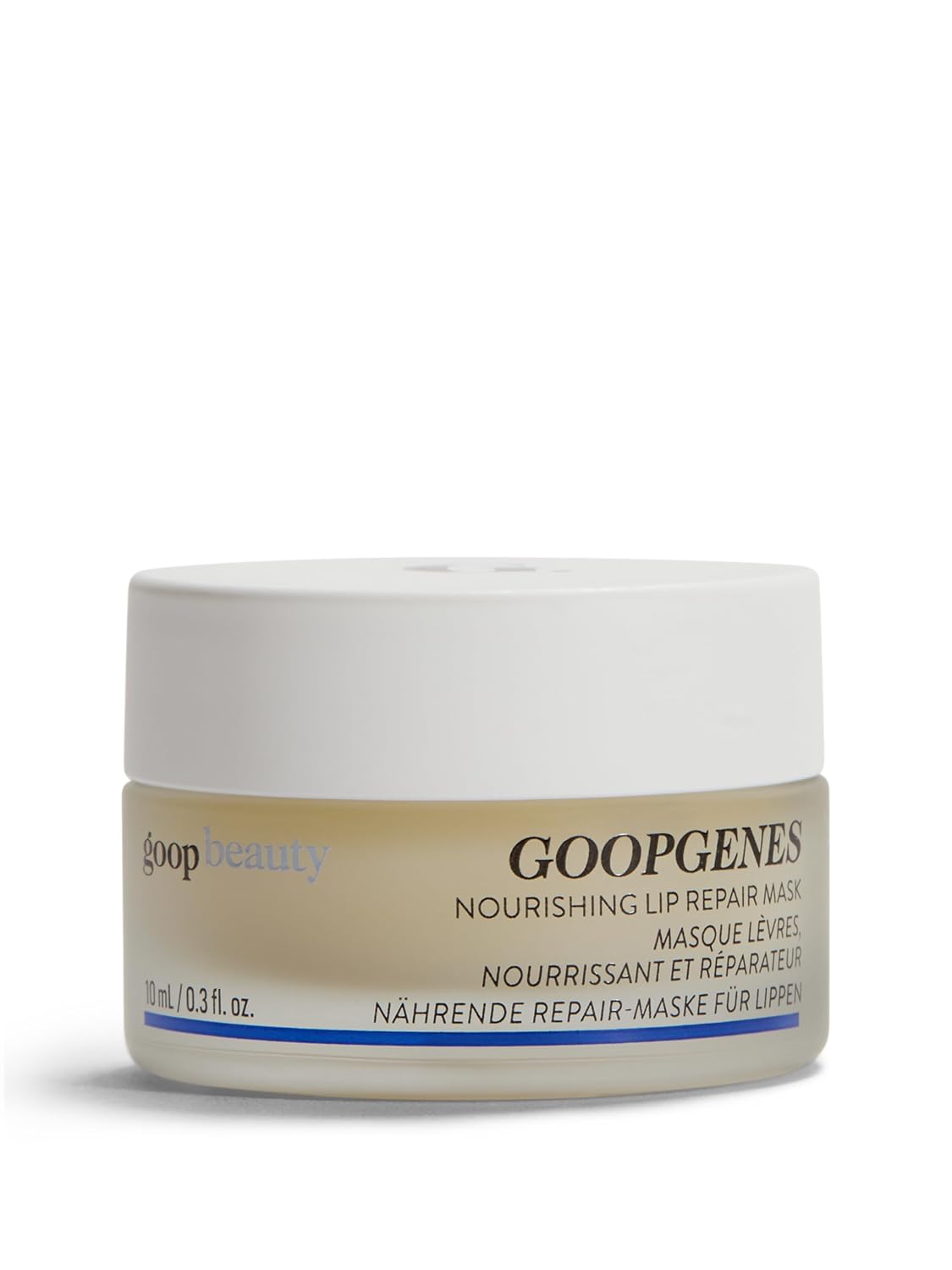 goop Beauty Nourishing Lip Repair Mask | Lip Hydration Treatment | Smooths, Plumps, & Softens | Ceramides & Vegan Lanolin | 0.3 oz