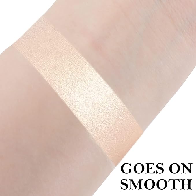 Boobeen Highlighter Makeup Stick Highlighter Bronzer Stick Glow Face Illuminator Highlighter Contouring Stick Waterproof Long-lasting