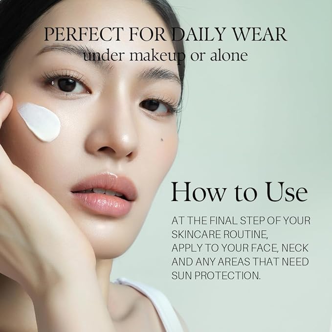 d'alba Piedmont Italian White Truffle Waterfull Mild Sunscreen, Vegan, Mineral Sunscreen, BROAD SPECTRUM SPF 50+ Non-Nano Suitable for Sensitive Skin, Korean Skin Care (1.69 fl. oz)