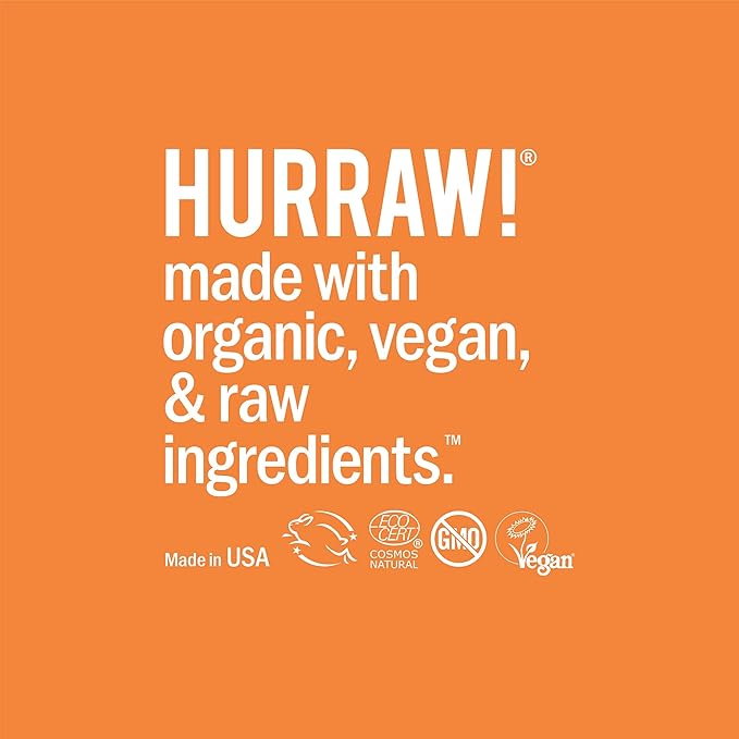 Hurraw! Balmtoo Squeezable Balm, Lemon Balm Coconut Pulp: Ultra-moisturizing. Anywhere application. Body, face, lips, neck, fingers, toes. 1 tube = 7 sticks of lip balm. Natural, Organic. Made in USA