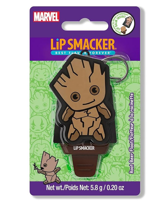 Lip Smacker Marvel, Guardians of the Galaxy, keychain, lip balm for kids - Groot (keychain)