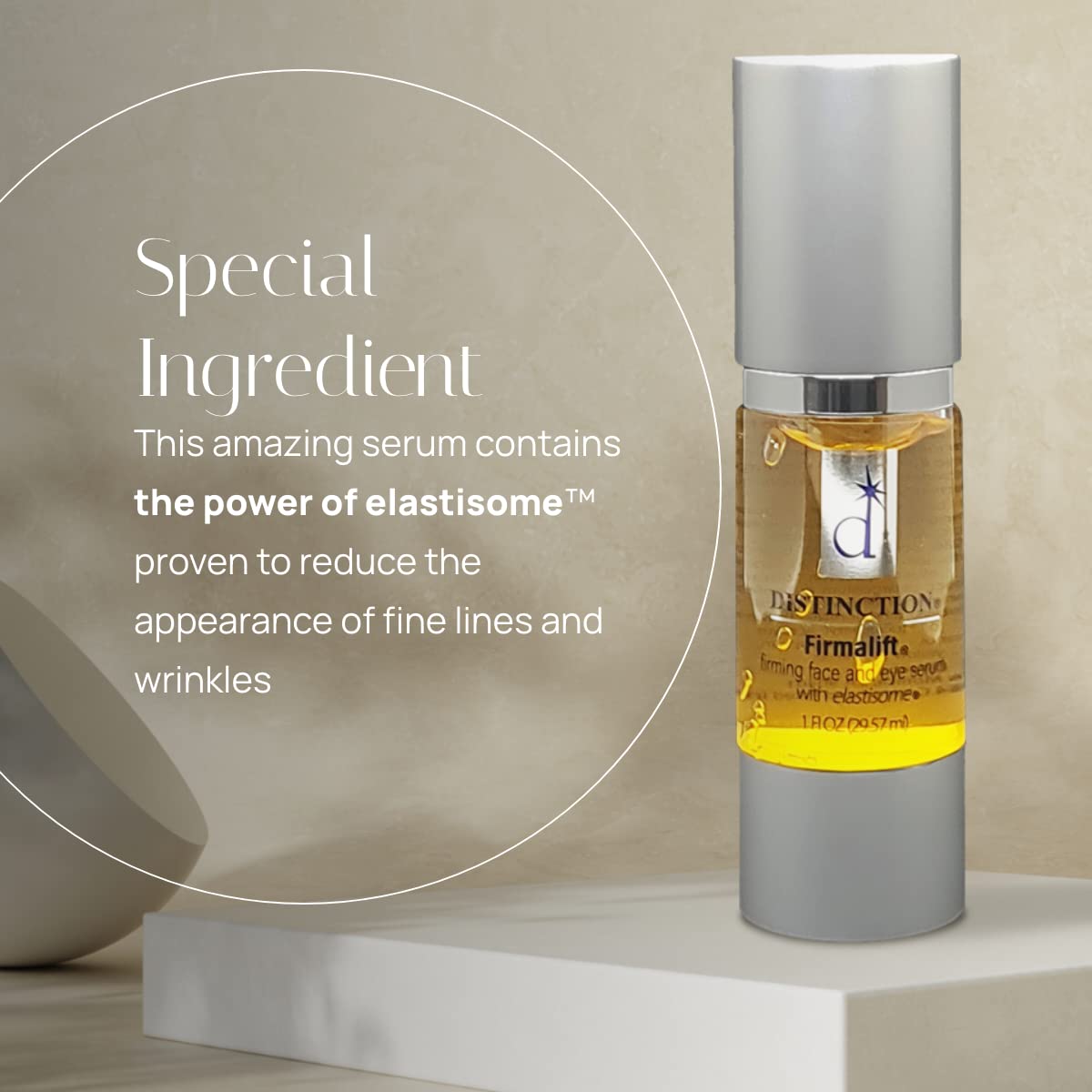 Firmalift Firming Face & Eye Serum – Anti Aging Serum Lotion Cream and Moisturizer | Helps Reduce the Appearance of Fine Lines and Wrinkles, Soothes (1 Fl Oz)