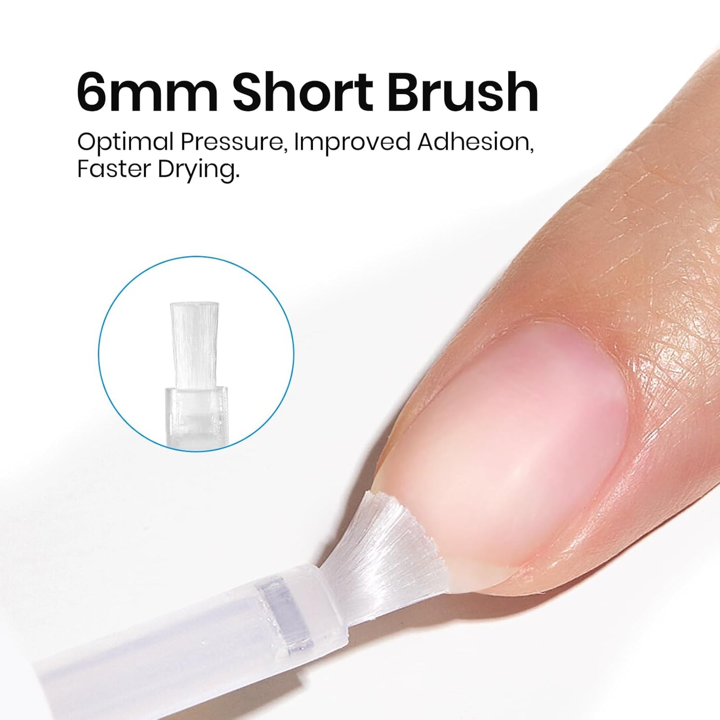 Beetles Gel Top Coat and Base Coat Set with Nail Dehydrator and Primer, 5 Pcs 10ml Glossy & Matte Top Coat Gel Nail Polish Nail Prep Acid-Free and Hema-Free Dehydrate Bond Primer Set for Acrylic