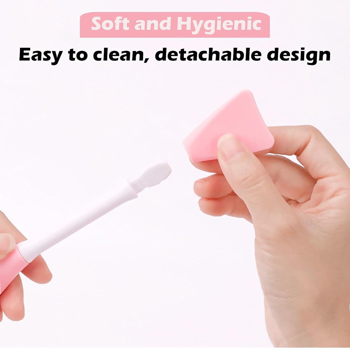 Silicone Face Mask Brush, Facial Mud Mask Applicator Brush Flexible for Applying Facial Mask,Sleeping Mask,Clay Mask,Body Lotion Mask Beauty Tools Makeup Brushes Applicator