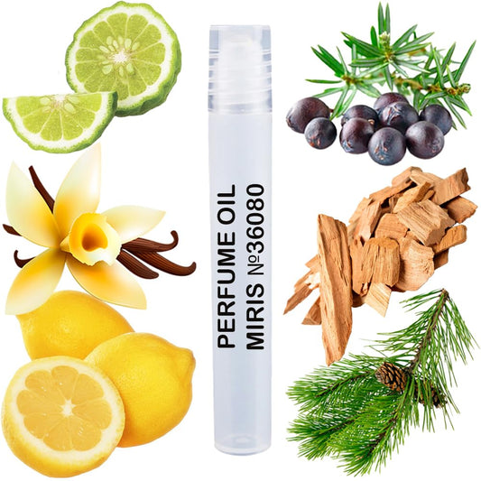 MIRIS Perfume Oil No. 36080, Inspired by Gypsy Water, Long-Lasting Unisex Roll-On For Women and Men, Rollerball 0.34 Fl Oz / 10 ml