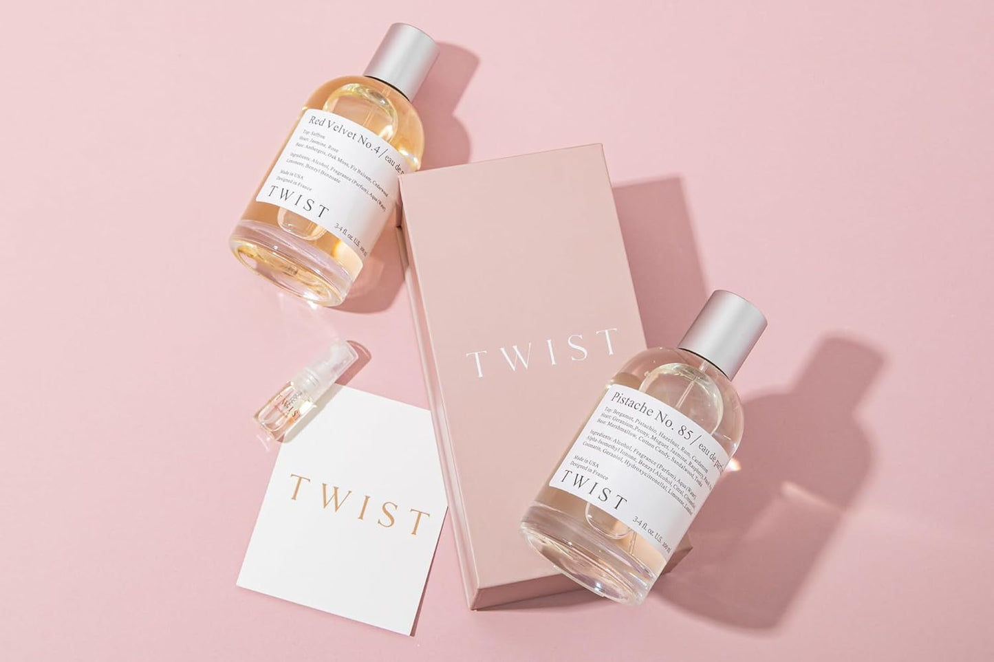 Twist Mila No. 80 - Eau De Parfum Inspired by Valentino's Born In Roma, Long-Lasting Perfume For Women, Jasmine & Vanilla, Vegan, Clean Ingredients, Fragrance - Spray 100 ml (3.4 fl. oz.)