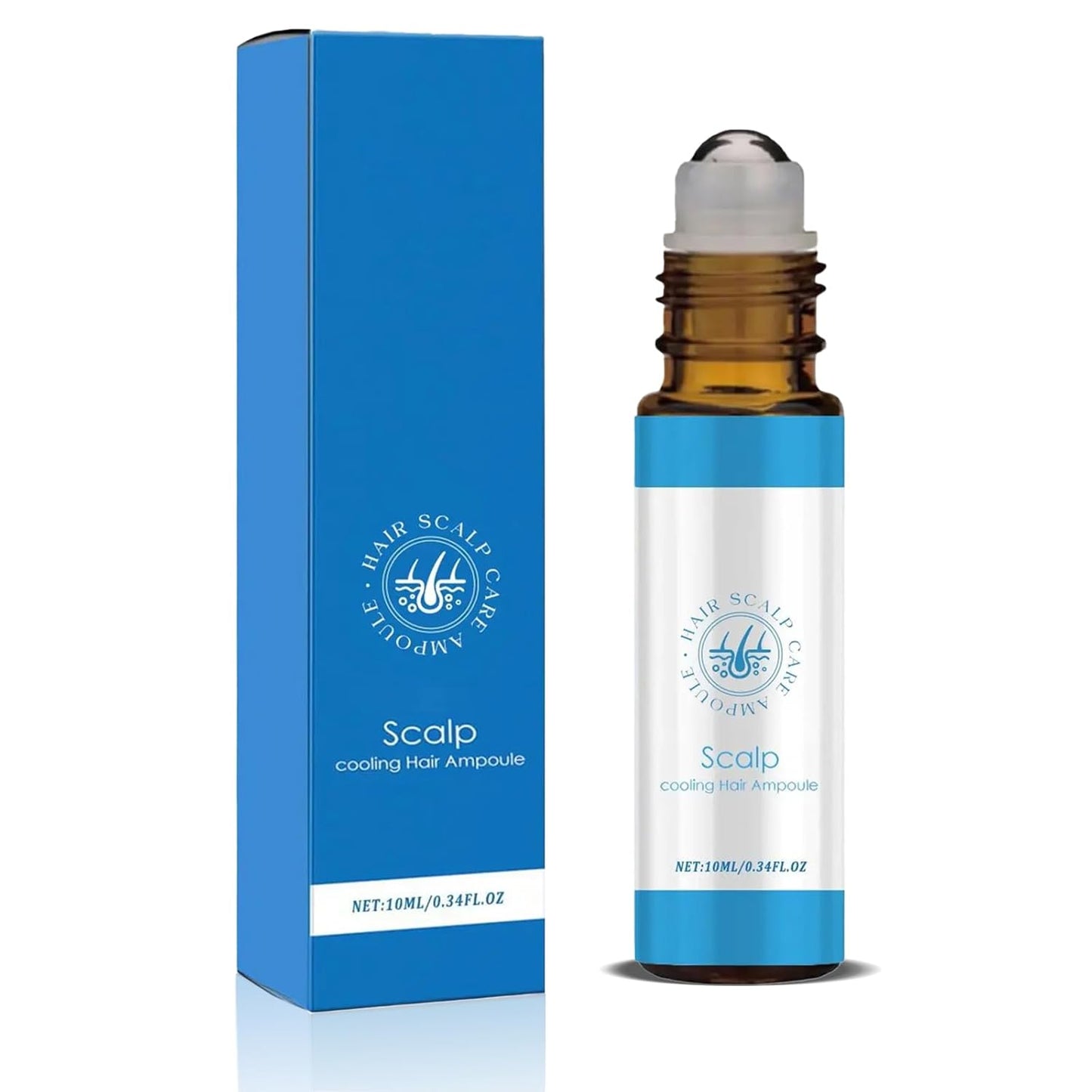 Ovela Hair Ampoule Serum, Scalpy Hair Growth Serum for Hair Loss & Thinning | Hair Growth Serum Women & Men w/Salicylic Acid, Menthol, Dexpanthenol | Non-Greasy, Lightweight (1 PCS)