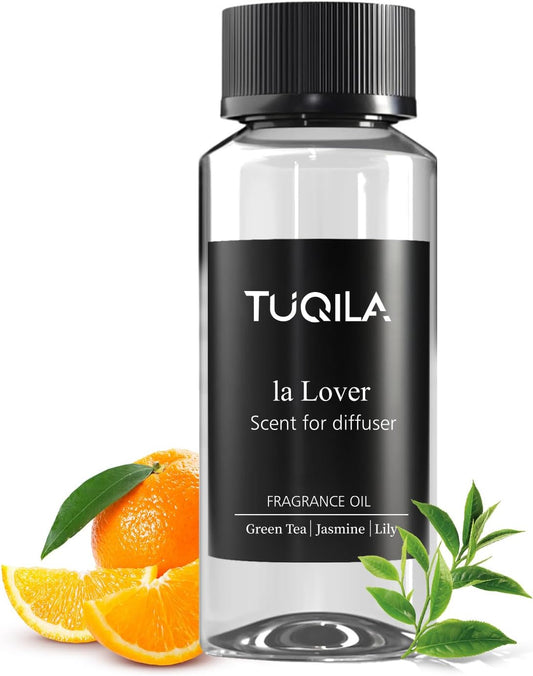 Hotel Luxury Essential Oil for Waterless Diffusers, La Lover Scent 120ML Fragrance Oil for Cold Air Diffuser, Natural Home Aromatherapy Scented