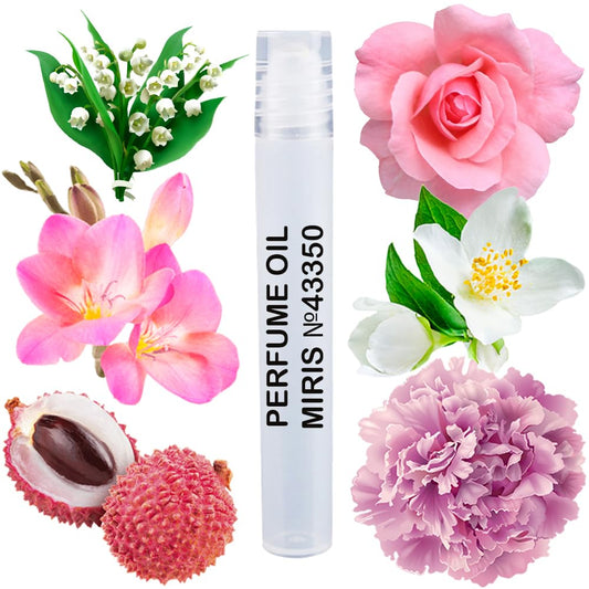 MIRIS Perfume Oil No. 43350, Inspired by Chl Edp, Long-Lasting Women Roll-On, Rollerball 0.34 Fl Oz / 10 ml