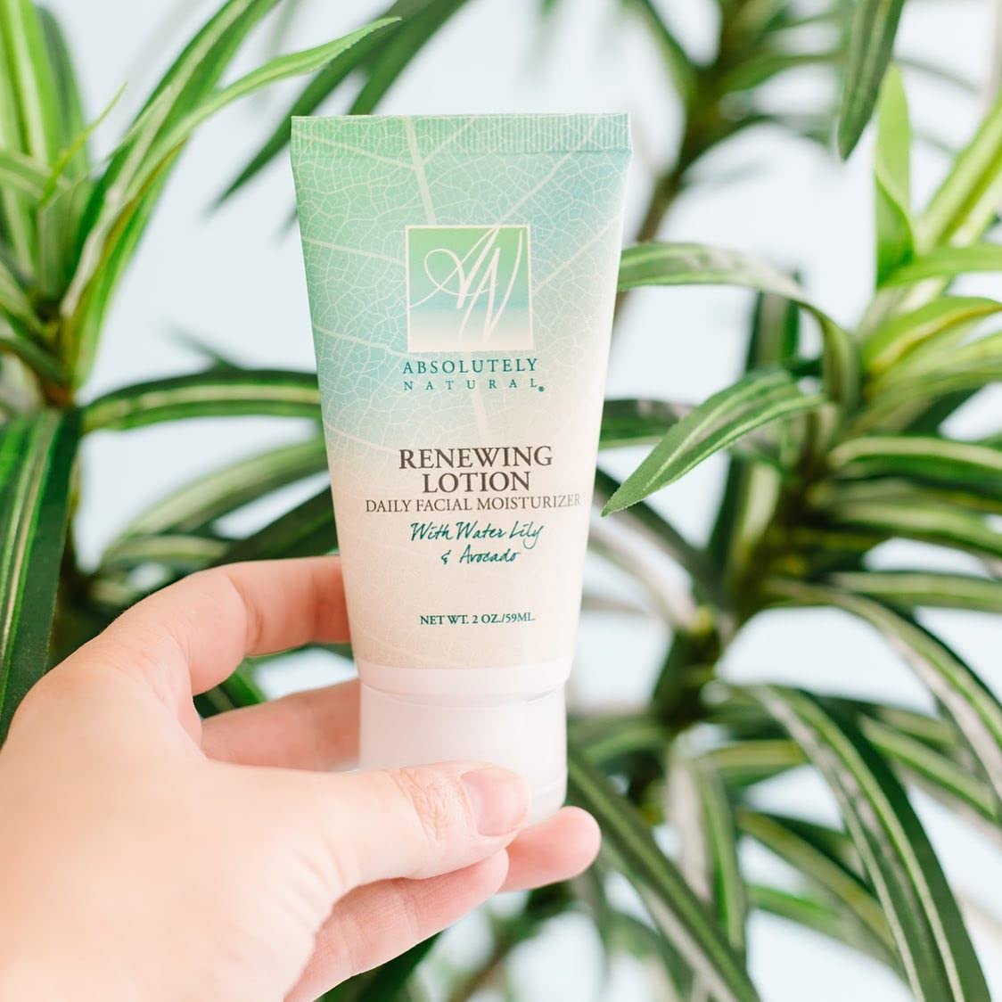 Renewing Lotion Facial Moisturizer with Aloe, Vegan, Made in the USA
