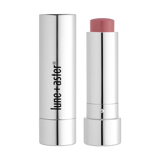 Lune+Aster Tinted Lip Balm - Dare To Dream - Vegan, antioxidant-rich vitamins C and E tinted lip balm provides a sheer customizable flush of color for soft, smooth lips