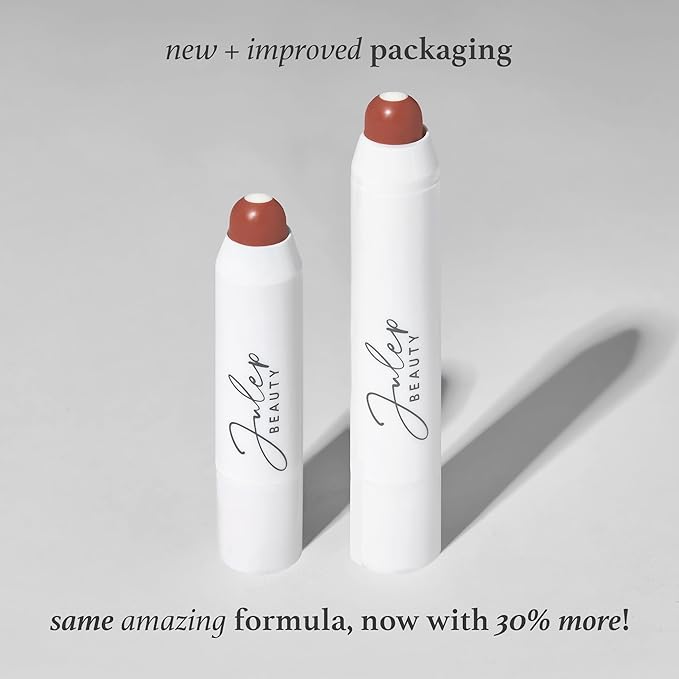 Julep It's Balm: Tinted Lip Balm + Buildable Lip Color - Vamped Up - Natural Gloss Finish - Hydrating Vitamin E Core - Vegan
