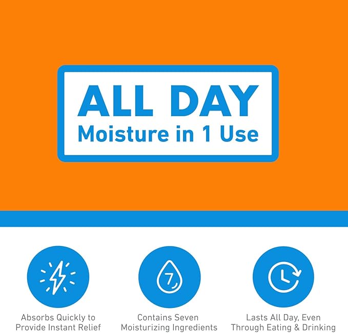 O'Keeffe's Cooling Relief Lip Repair Lip Balm for Dry, Cracked Lips, Stick, (Pack of 10)