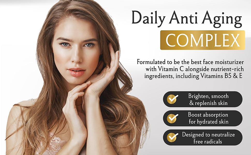 Vitamin C & Propolis Serum – Daily Defense Brightening & Hydrating Antioxidant Face Serum for Sensitive Skin & Even Tone