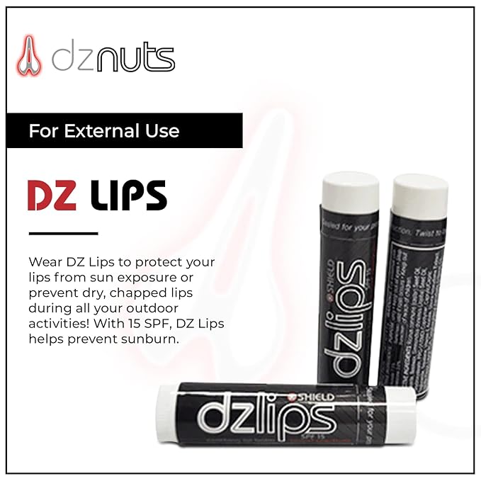 DZ Lips Care - Lip Repair, Protectant, Moisturizing Balm (Pack of 3)