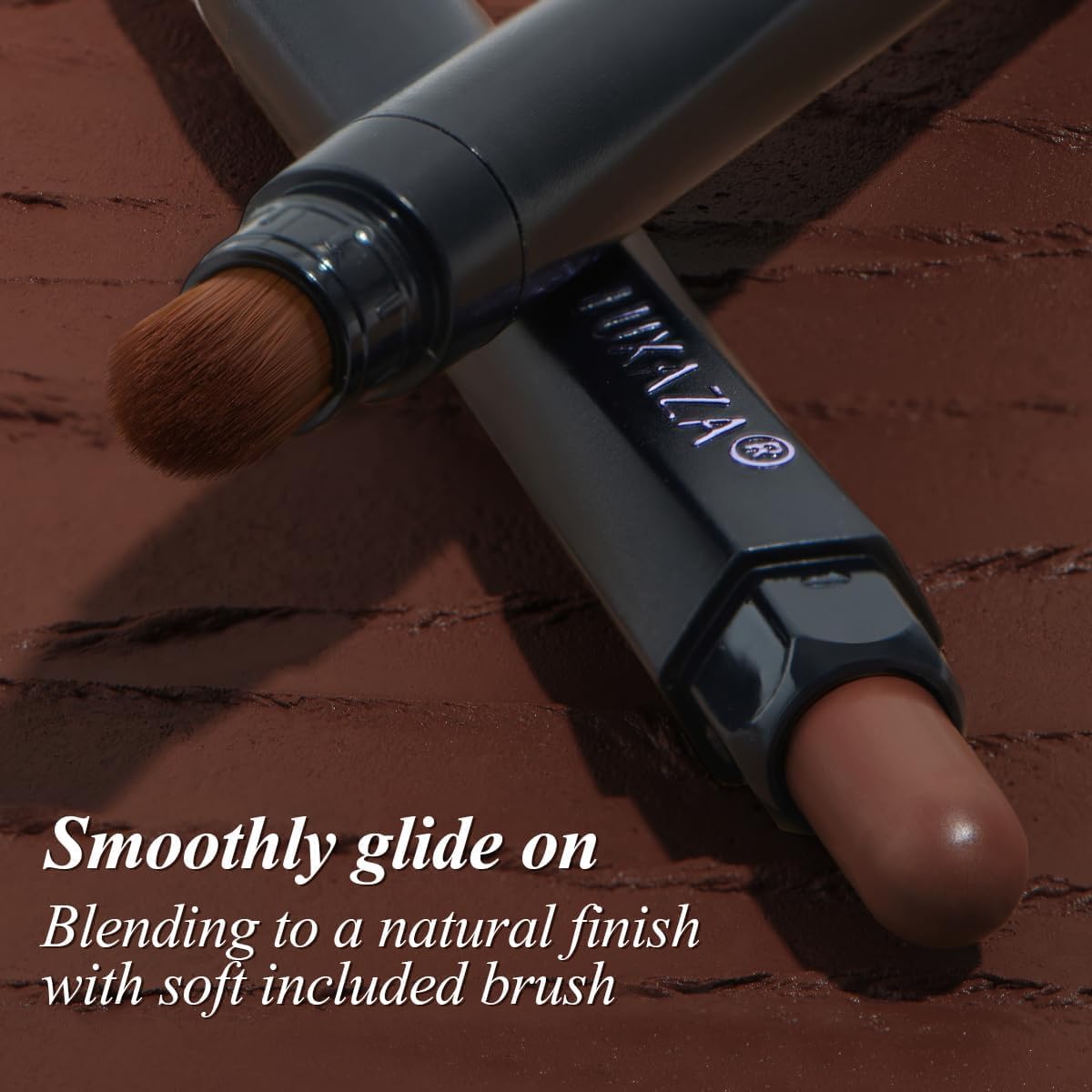 Classic 3PCS Neutral Eyeshadow Stick Makeup Set, Matte Cream Eye Shadow Eyeliner Brightener Pencil Crayon - Cocoa Island Matte