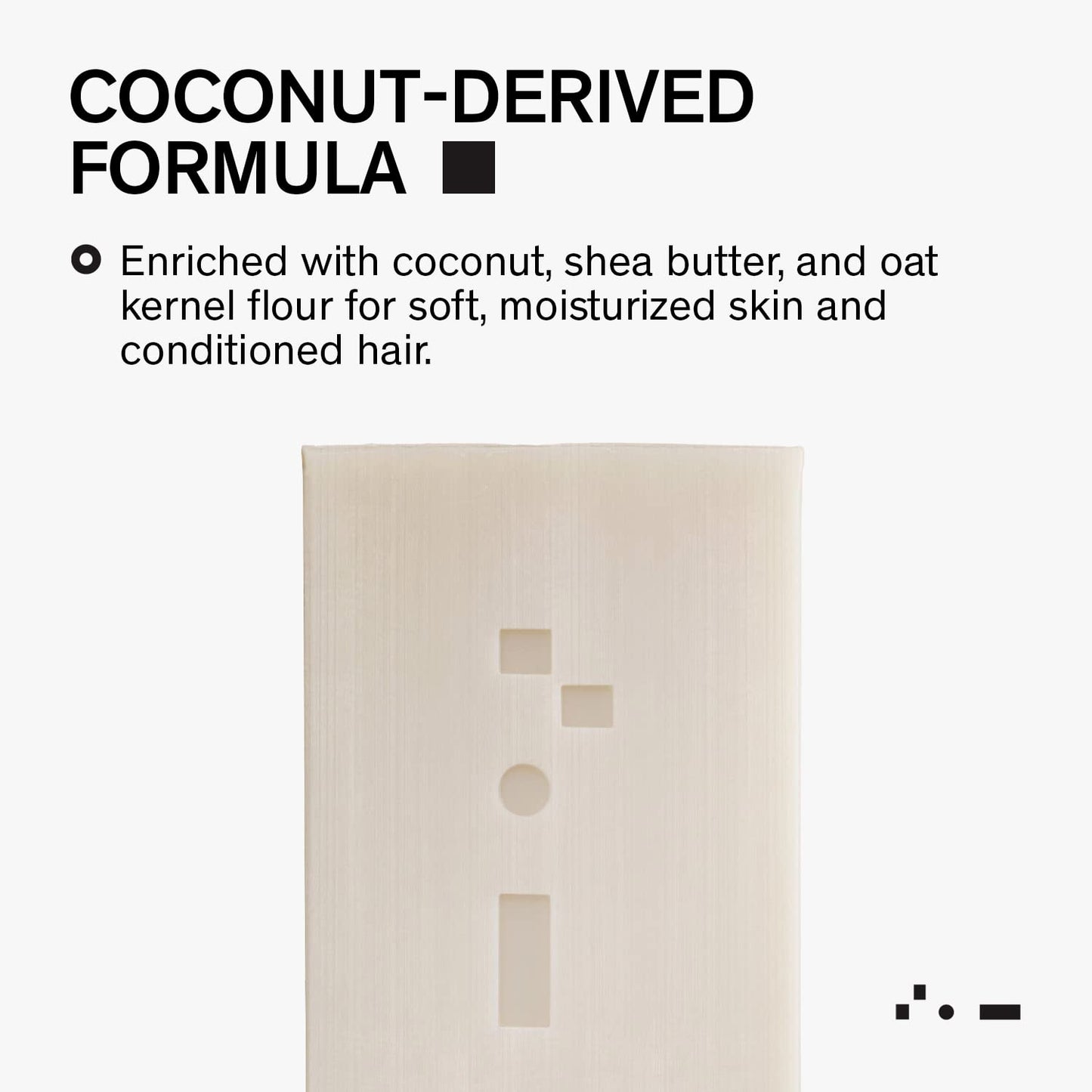 Bravo Sierra Body and Hair Mens Soap Bar, 2-Pack - All-In-One Shampoo & Soap for Face, Hair & Body - Sandalwood & Fig, 7 oz - Coconut, Shea Butter & Oat Flour for Soft Skin & Healthy Hair