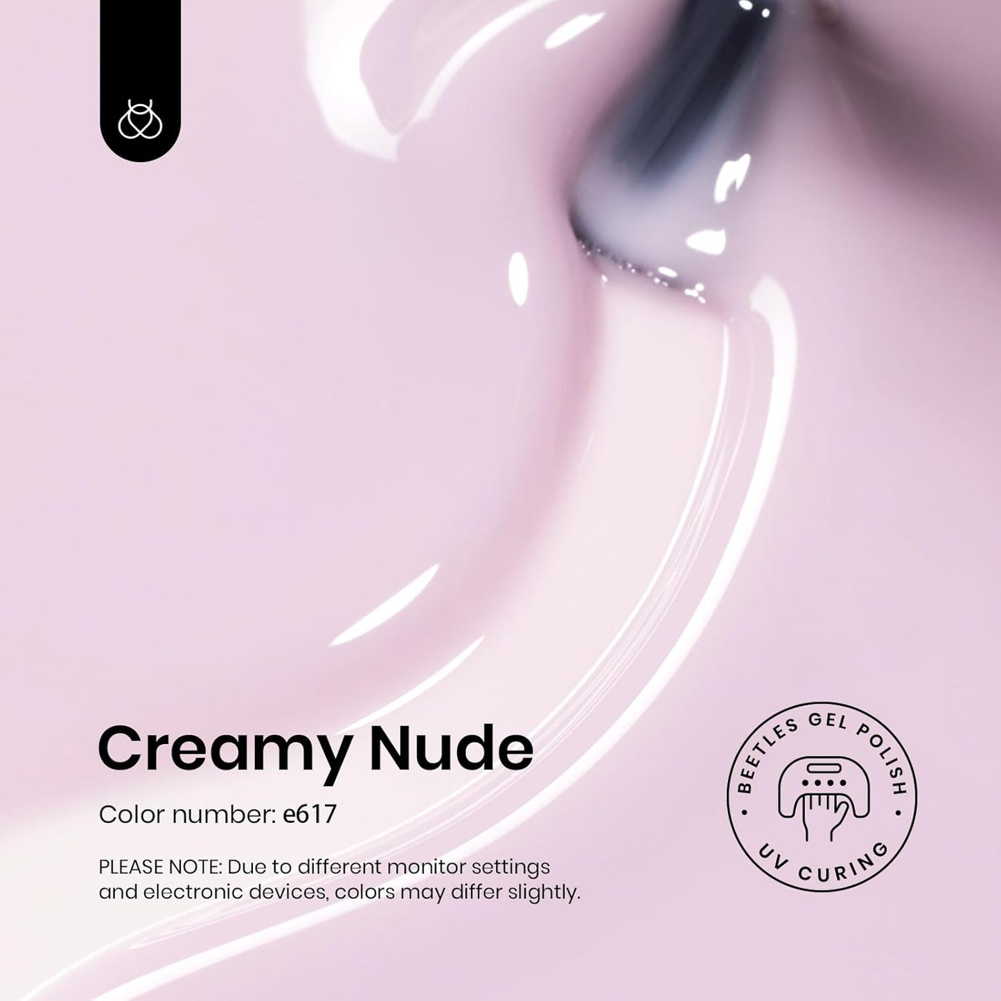 Beetles Nude Gel Nail Polish - 15ml Nude Purple Jelly Gel Polish Neutral Nail Polish Nail Concealer Sheer Translucent Effect Soak Off UV French Nail Art Manicure Salon DIY Gifts for Women