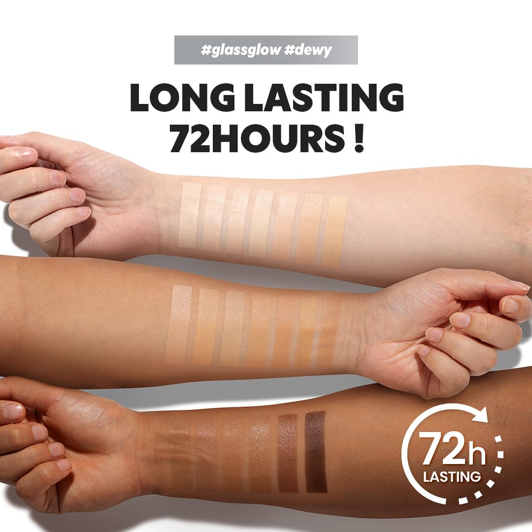 TIRTIR Mask Fit Aura Silver Cushion Foundation | Semi-glow Finish, Natural Coverage, Moisturizing, Lightweight, Korean cushion foundation (#27C Cool Beige, Full Size, 0.63 Fl Oz)