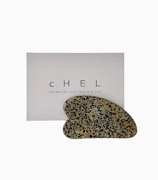 CHEL DALMATIAN JADE FACE GUA SHA