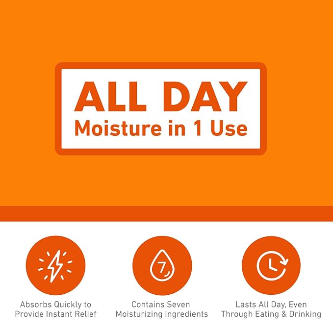 O'Keeffe's Unscented Lip Repair Lip Balm for Dry, Cracked Lips, Stick, Twin Pack