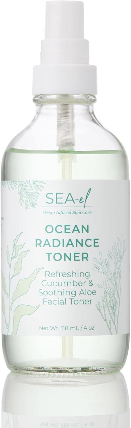 Ocean Radiance Toner Refreshing Cucumber & Soothing Aloe Facial Toner 4oz