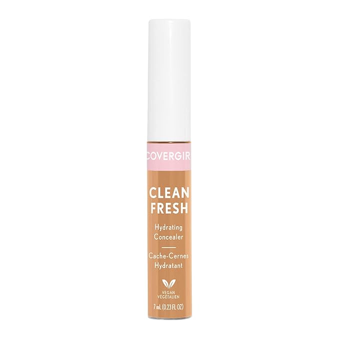 COVERGIRL Clean Fresh Hydrating Concealer, Medium, 0.23 Fl Oz