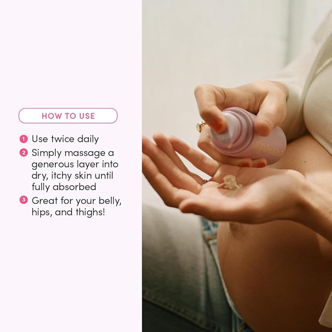 Evereden Nourishing Stretch Mark Cream (4 fl.oz): Clean & Vegan Stretch Mark Cream for Pregnancy and Postpartum | Pregnancy Stretch Mark Prevention | Rich in Vitamins & Minerals