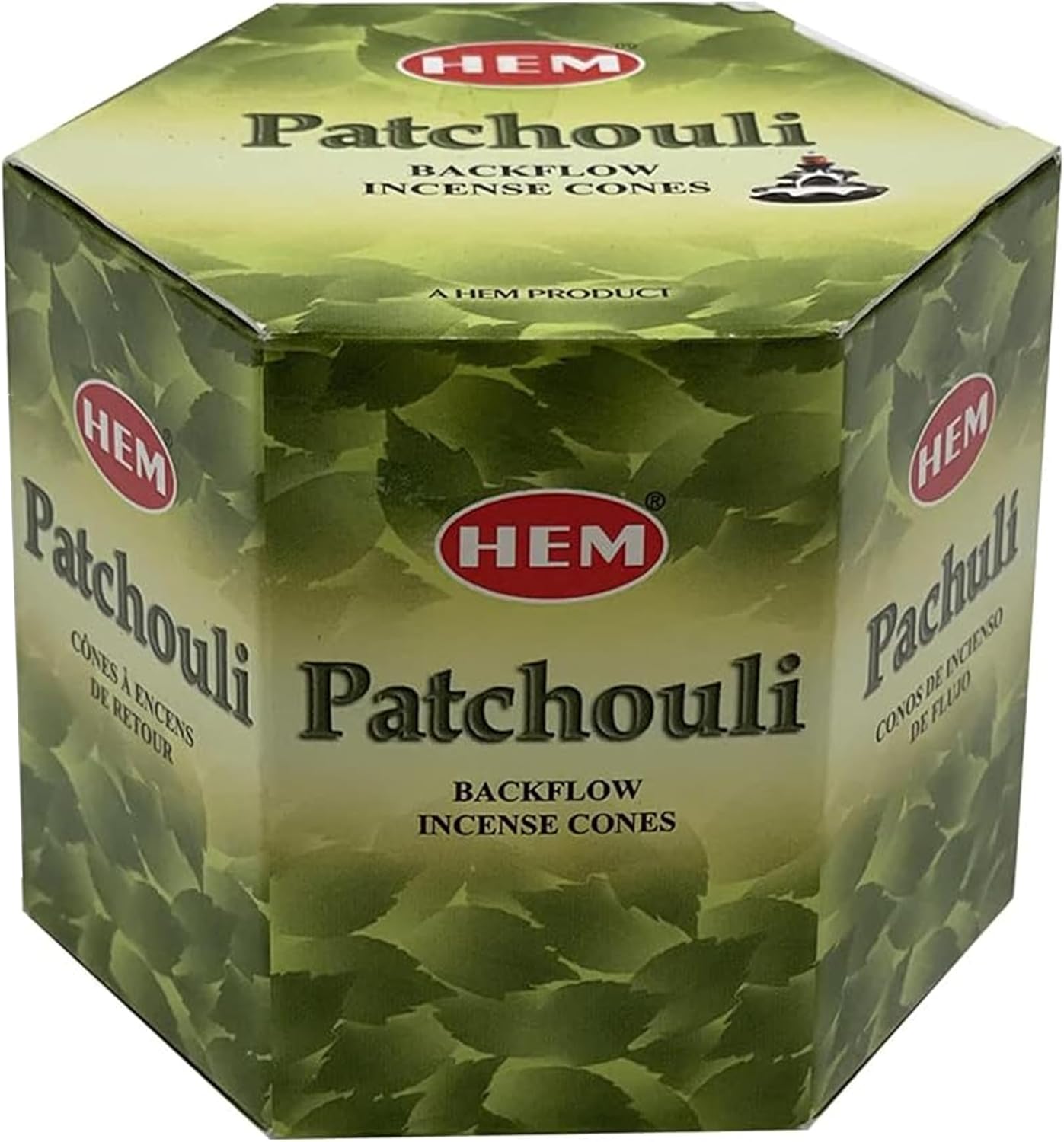 Patchouli Backflow Incense Cones for Waterfall Aromatic Smoke Fountain Haze Falls