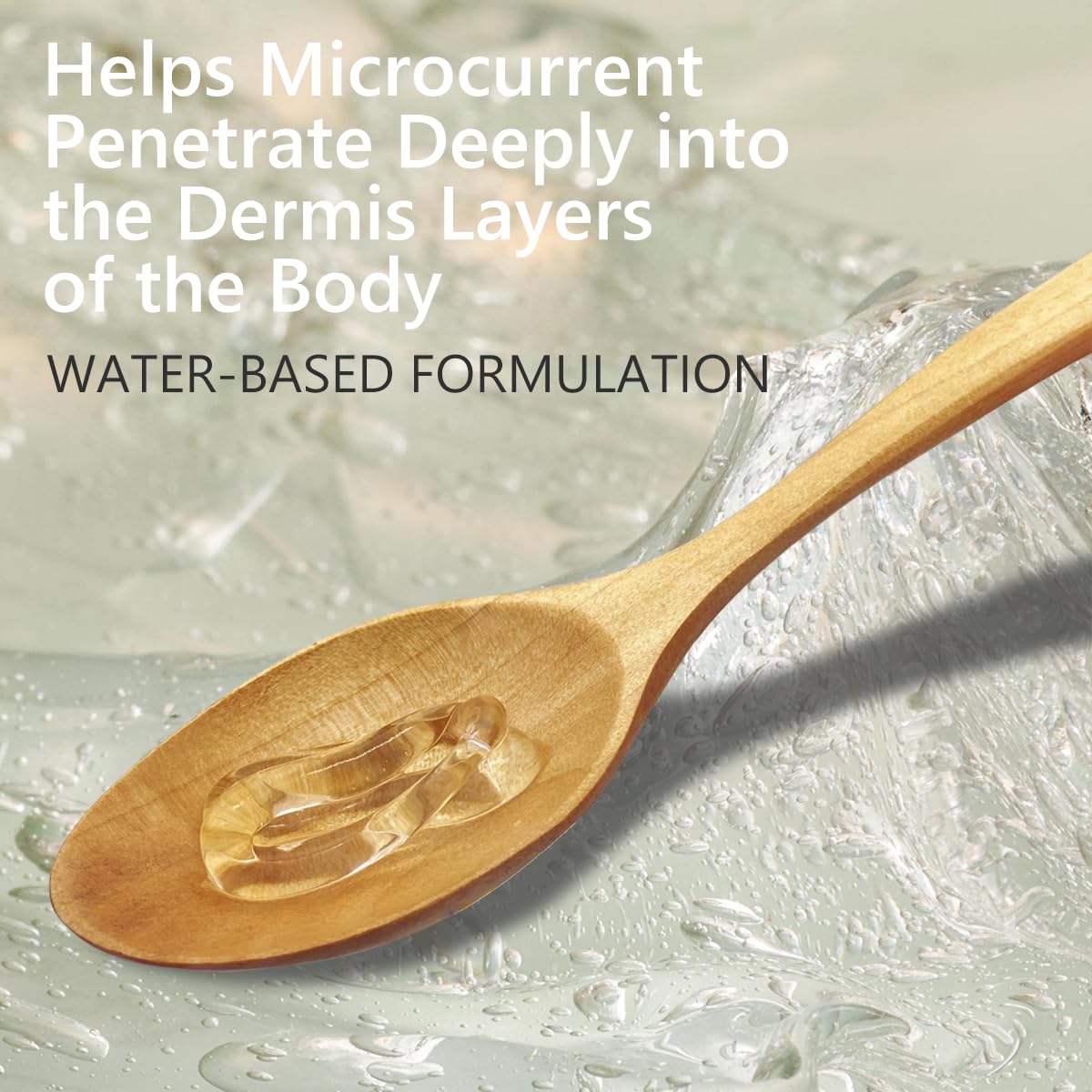 Conductive Gel with Aloe Vera for Face Microcurrent, Deep Hydrating Formula Radio Frequency Gel, Fragrance-Free, Paraben-Free, 75 fl oz