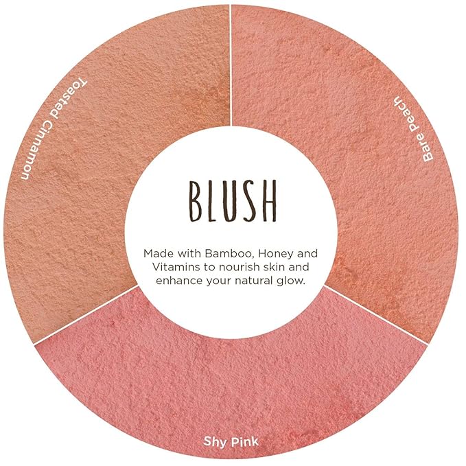 Burt's Bees 100% Natural Origin Blush with Vitamin E, Toasted Cinnamon - 0.19 Ounce