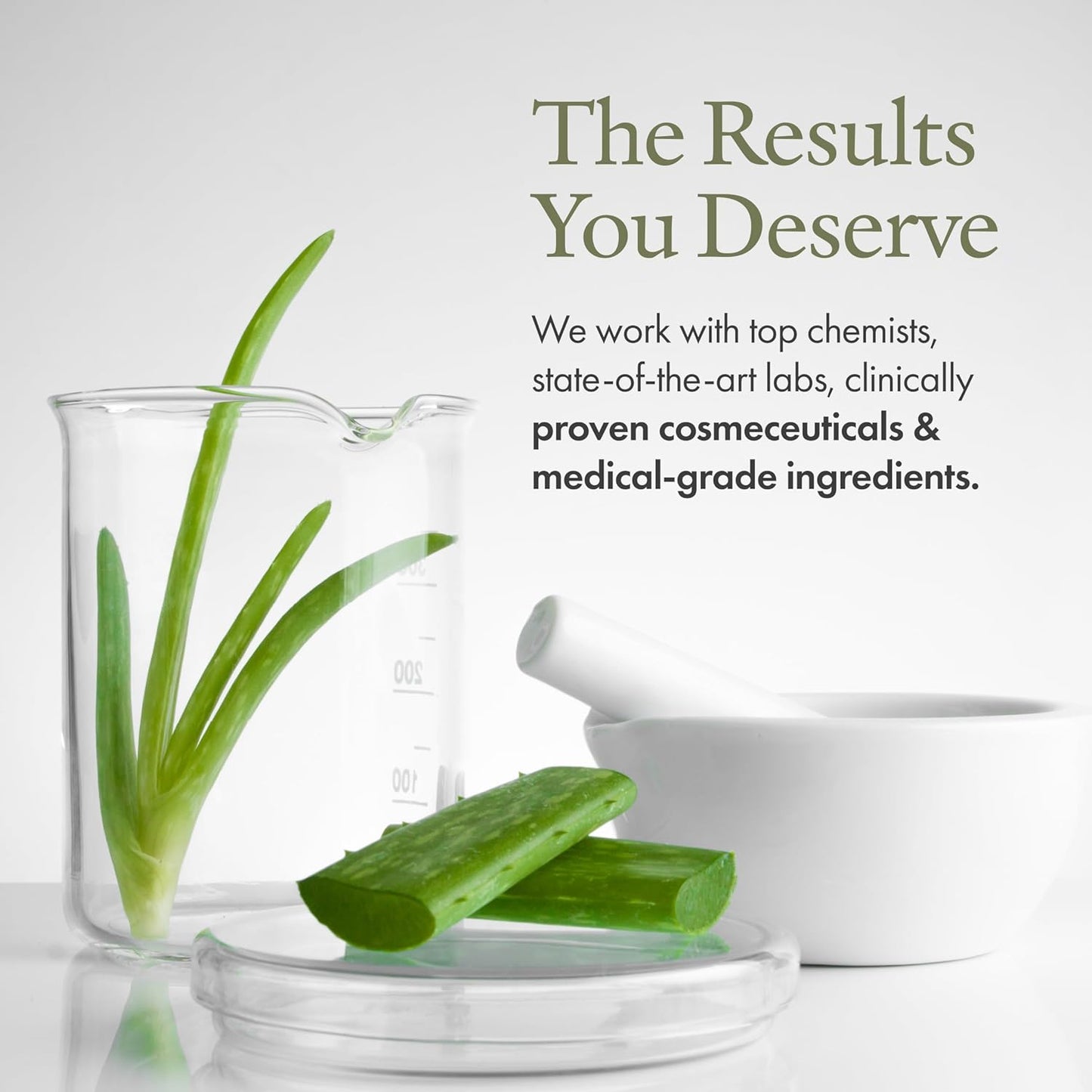 emerginC Scientific Organics Spirulina Toner - Gentle + Effective Toner for Face with Plant Stem Cells + Witch Hazel (4 oz, 120 ml)