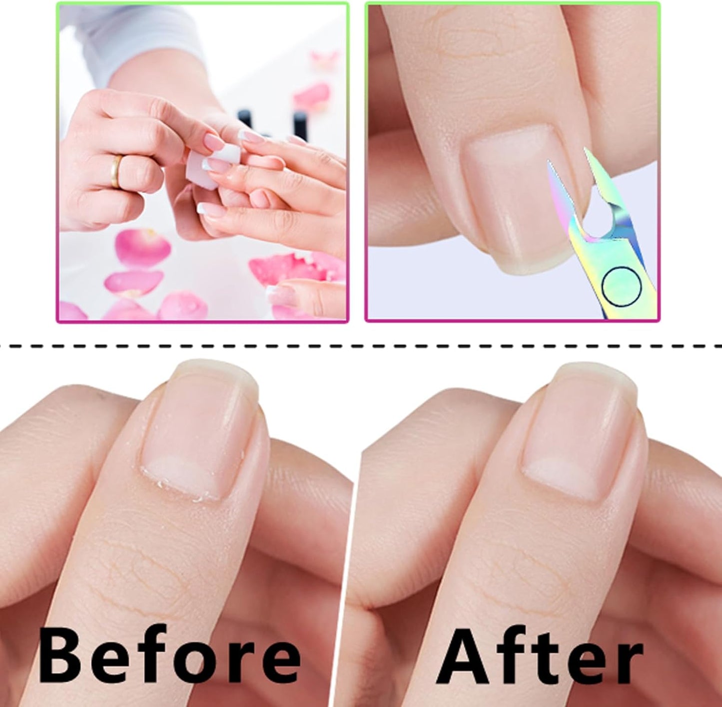 Cuticle Trimmer Cuticle Nippers, Durable Cuticle Cutter, Salon Toe Nail Cuticle Clippers, Stainless Steel Cuticle Remover Cuticle Scissor, Pedicure Manicure Tools for Fingernails and Toenails