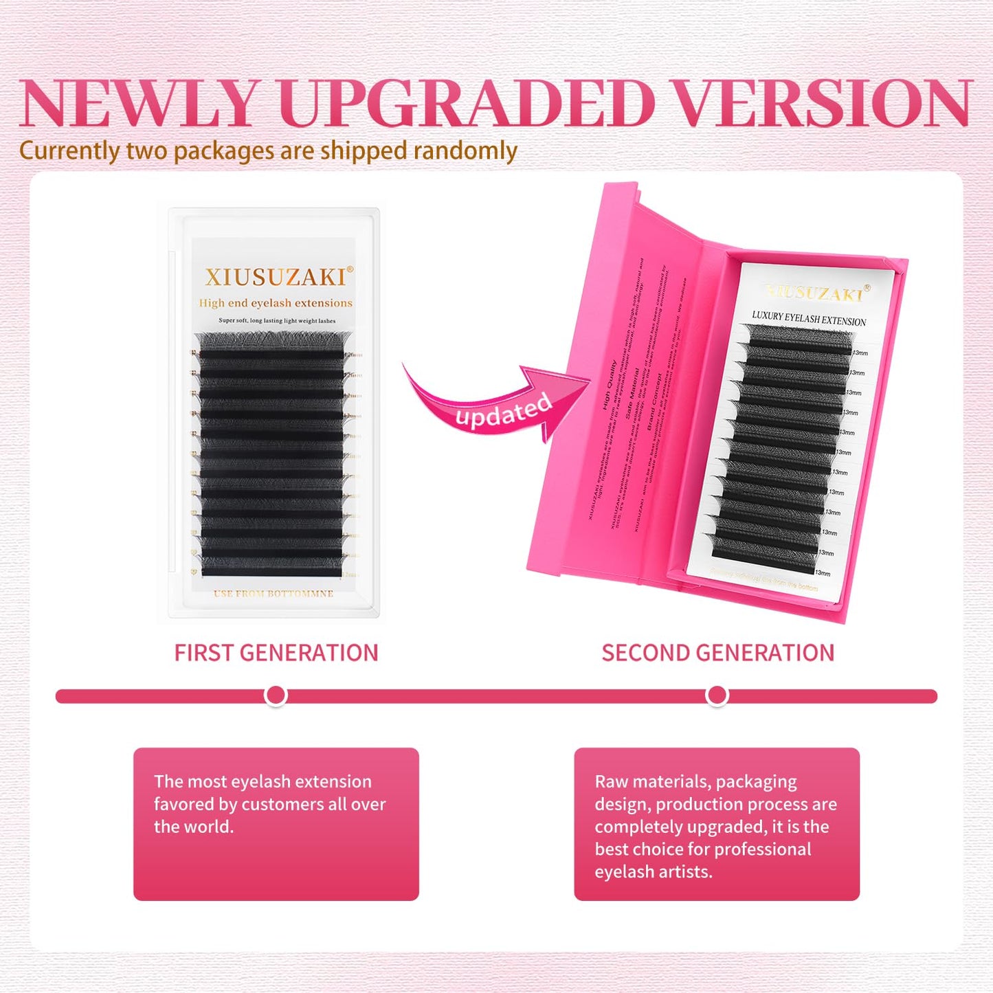 Lash Extensions YY Eyelash Extensions 0.07mm Thickness D Curl Lashes Mix 8-15mm YY Lashes Soft Lash Trays Pestañas Pelo a Pelo Natural Matte black False Eyelashes Individual Lashes(YY-0.07-D,8-15mm)
