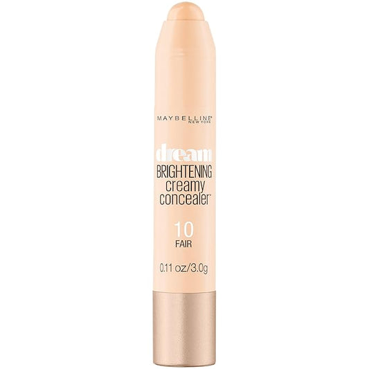 Maybelline New York Dream Brightening Creamy Concealer, Fair, 0.11 oz.