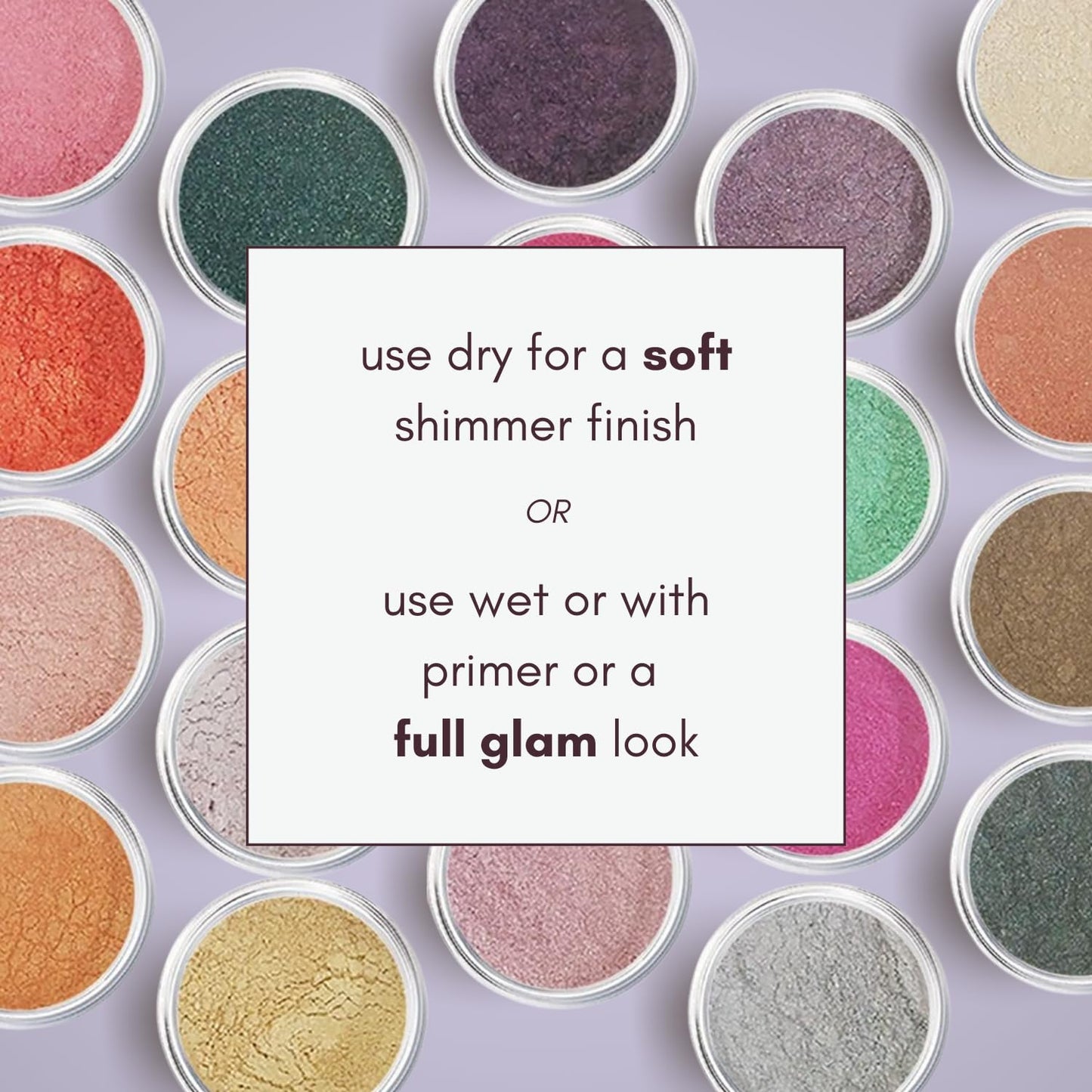 Baby Yellow Loose Mineral Eyeshadow - Organic, Talc-Free, Shimmer & Glitter Eye Makeup Palette - Iridescent, Holographic, Metallic, Sparkly Eyeshadow for Eye Shadow Palette