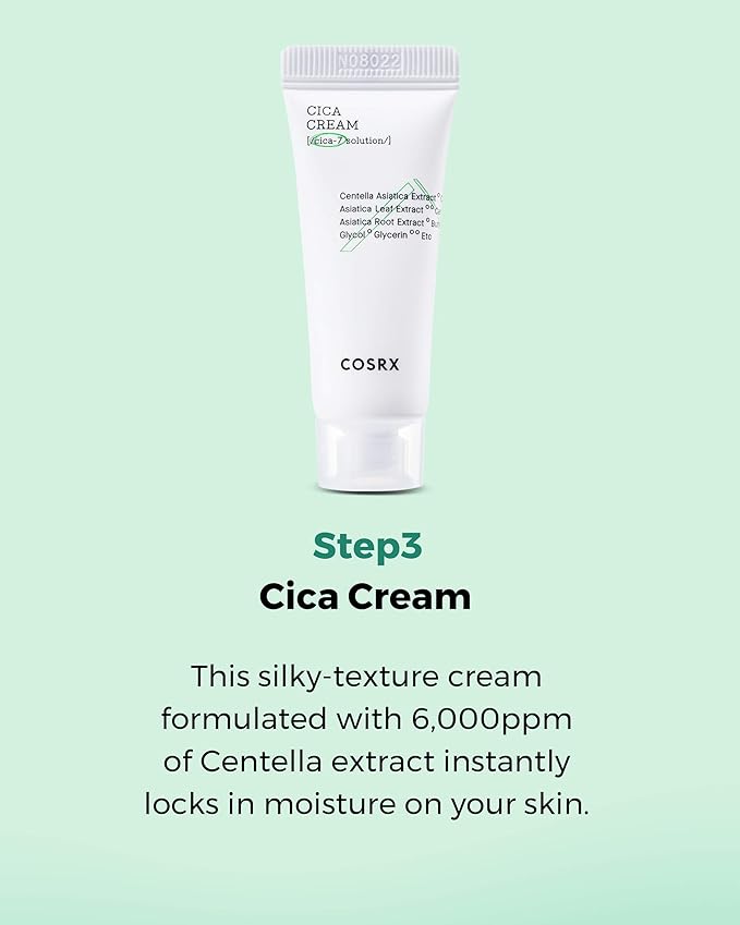 COSRX CICA Relief Kit | Toner, Serum, Cream with Centella Asiatica | Sensitive Skin, Soothing, Moisturizing | Travel Size Set, Gift Set, Korean Skincare, Not Tested on Animals, Paraben Free