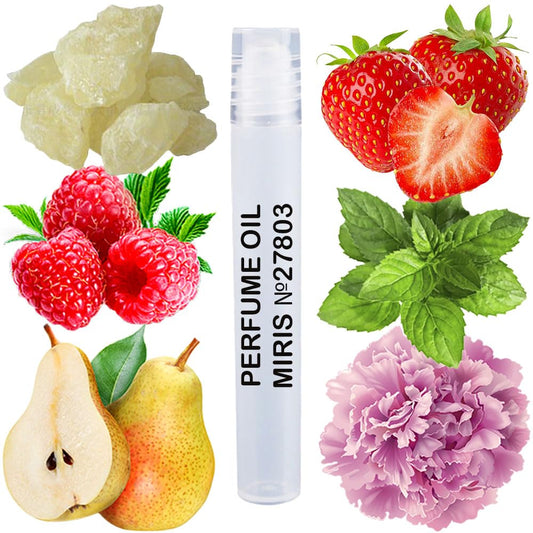 MIRIS Perfume Oil No. 27803, Inspired by Mon Paris, Long-Lasting Women Roll-On, Rollerball 0.34 Fl Oz / 10 ml