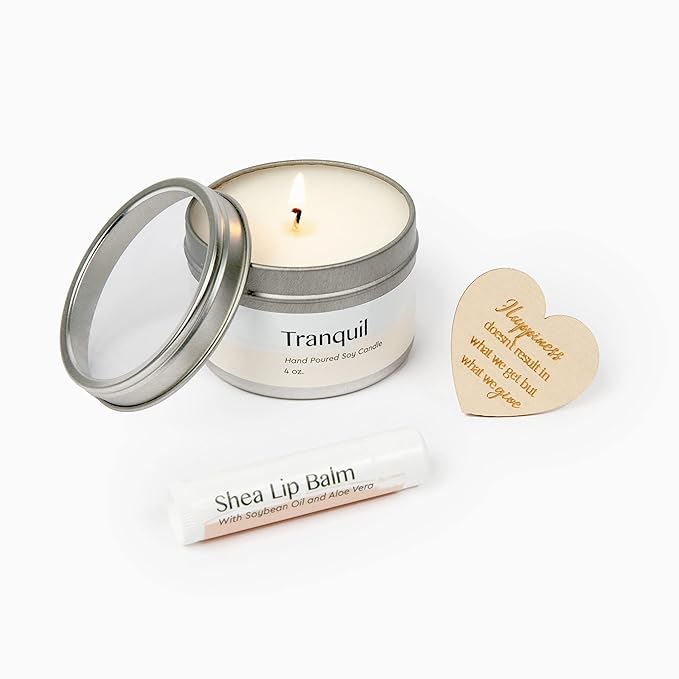 Dear Ava Spa Gifts for Women | Organic Self Care luxury Anti Stress Relaxing Bath and Body Kit Set Basket Box for Her with Heartfelt Card | Premium Spa Gift for Girls Mom