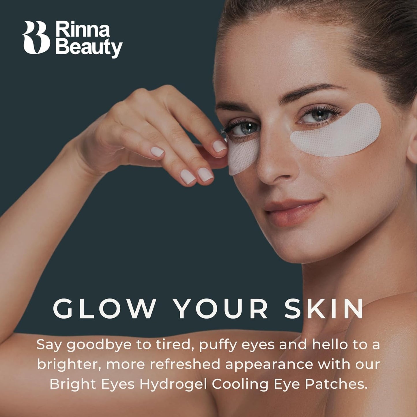 Rinna Beauty Bright Eyes Refreshing Under Eye Gel Cooling Patches