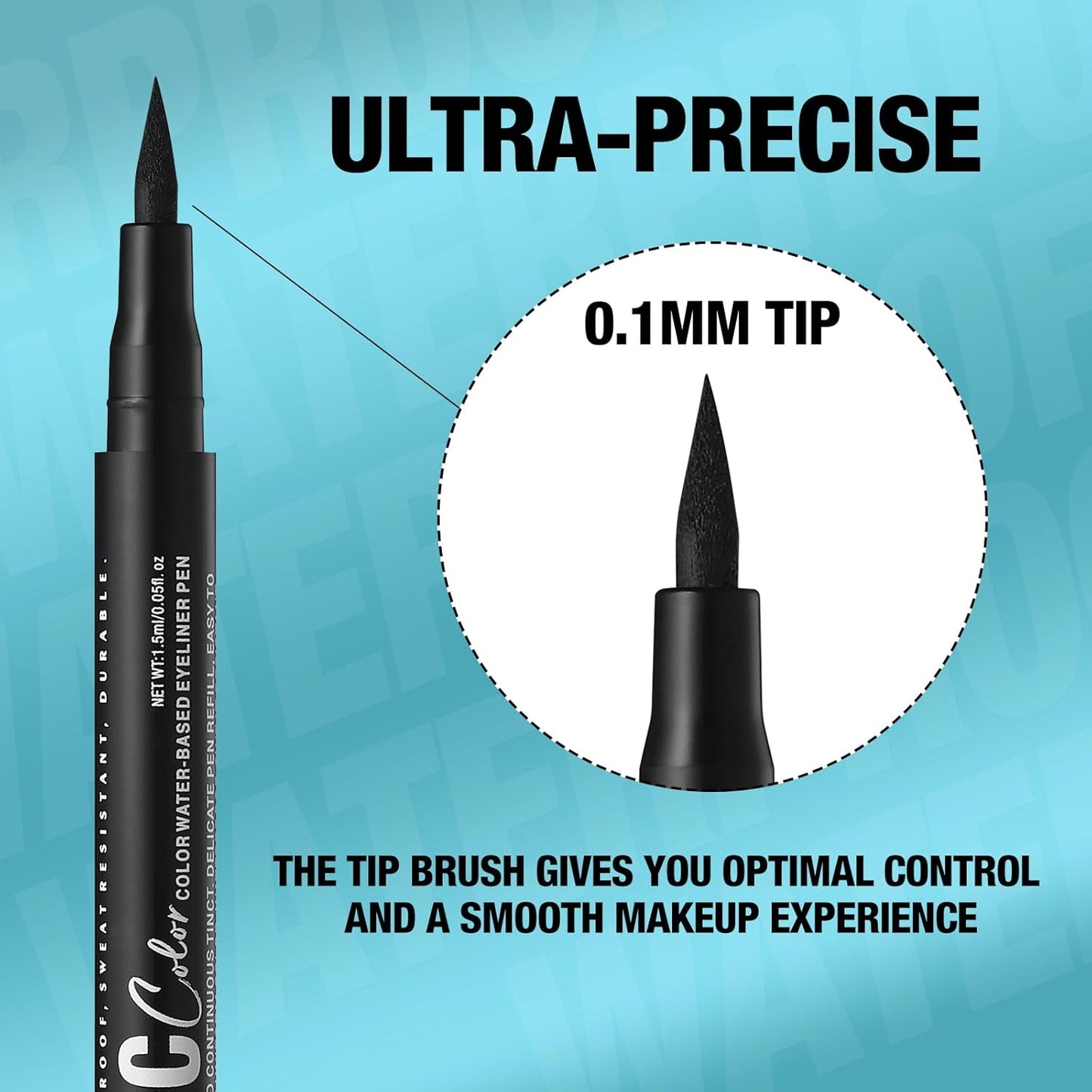 LANGMANNI 12 Colors Matte Liquid Eyeliner Set, Neon Colorful Pigmented With Long-lasting, Smudgeproof & Waterproof Eye Liner Makeup for Bold & Stunning Looks - Gift for Girls