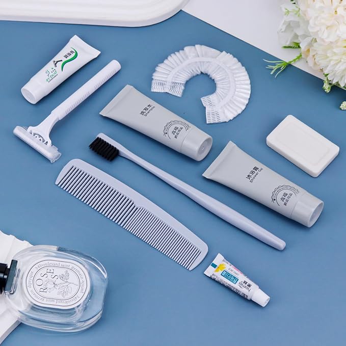 Hygiene Kit, Hygiene Kit Bulk, Individually Packed,The Travel Hygiene Kit Is Fully Equipped, Convenient For Personal Washing, Convenience Kits Suitable For Hotel, Home, Camping, Travel ( Pack-25)