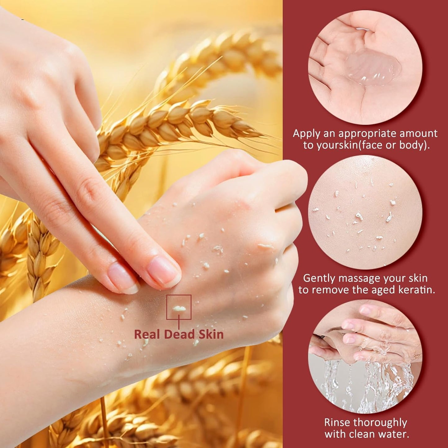 Peel Shot Glow Rice Ampoule Duo - Dead Skin Remover for Face - Black and White Rice Exfoliant Rice Ampoule - Black Rice Exfoliant to Pore Minimizer - Blackhead Remover,Smooth, Pore Cleaner,Hydrating