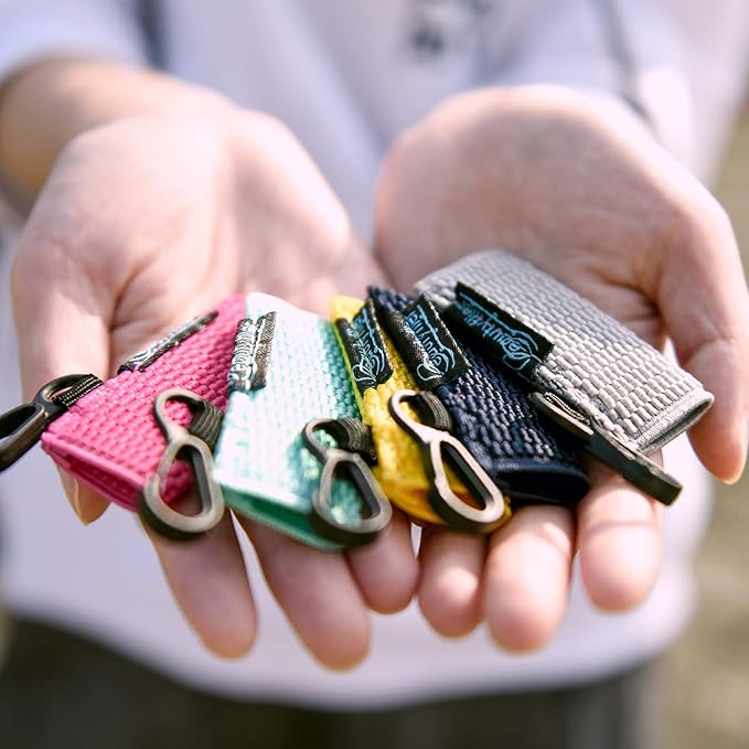 Beautyflier Cute Elastic Lip Balm Holder Keychain, Lipstick Sleeve Chapstick Sleeve Holder for Burts Bees Chapstick