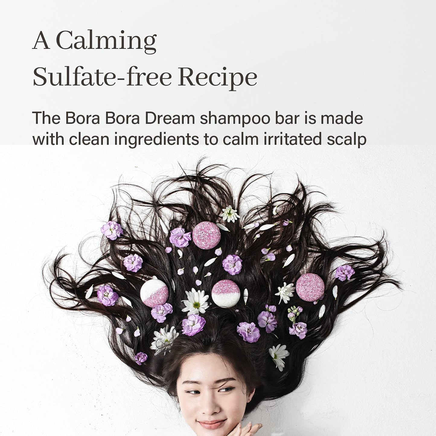 Bora Bora Dream Shampoo Bar - Volumizing, Color Protecting for Curly and All Hair Types - Vegan, pH Balanced, Sulfate-Free, Eco-Friendly